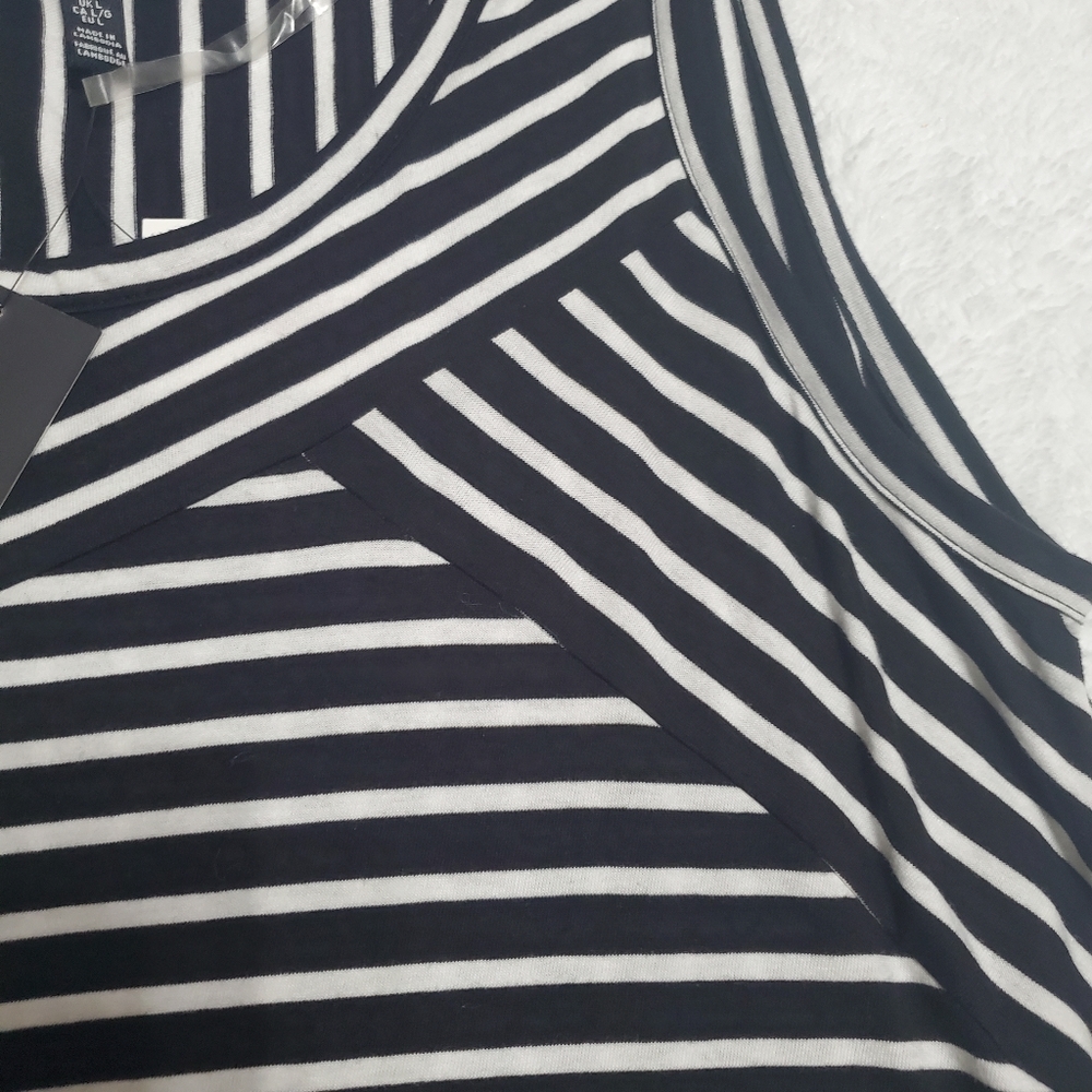 Jones new york striped top/tunic - Picture 4 of 5